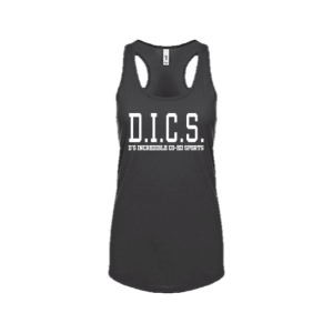 Image of a DICS raceback t-shirt